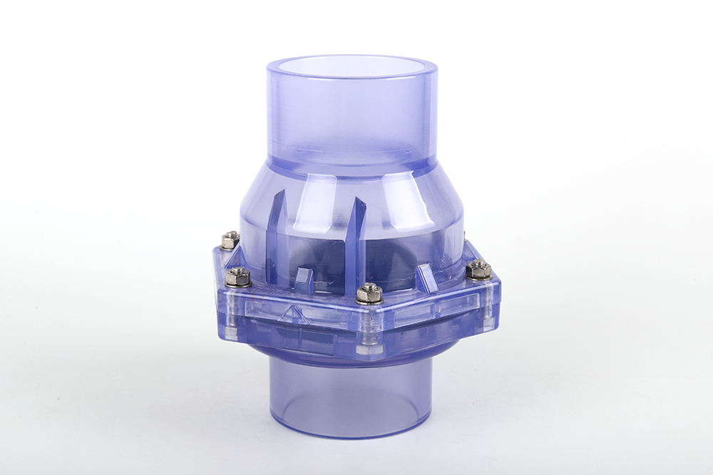 昆都仑透明翻板式止回阀